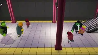 Gang Beasts - Waves Subway Completion