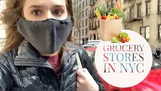 grocery shopping in new york city during coronavirus outbreak