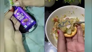 Biscuits chocolate sweet vs monico salted namkin last adventure chicken #cooking #adventur #asm1983