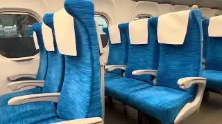 Japan 🇯🇵 bullet train inside view.