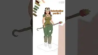Timelapse Colorisation Concept Art Post-Apocalyptique