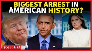 Obama In Jail? Shocking Arrest In America On Trump Orders, Tulsi Unveils Charges? US News