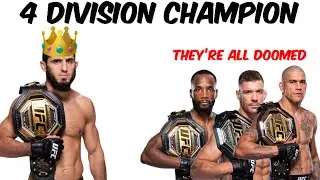 Islam Makhachev will become a 4 division champion