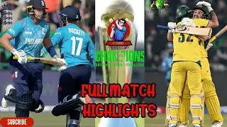 352 Runs Chase by Australia vs England | Champions Trophy 2025 | Match : 4 Full Highlights |