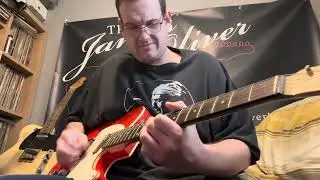 E Texas blues shuffle telecaster guitar 