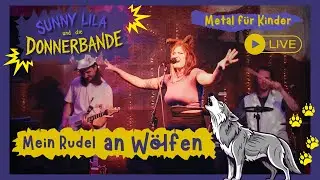 🐺 Metal f&uuml;r Kinder 🤘 Rudel an W&ouml;lfen | Mitmachlied live