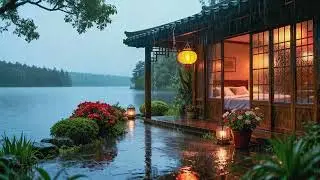 Gentle rain sounds, help you drift off to sleep 😴 | Soothing natural white noise