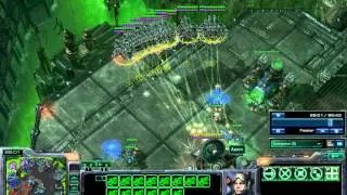 Starcraft 2 HD highlights 4v4