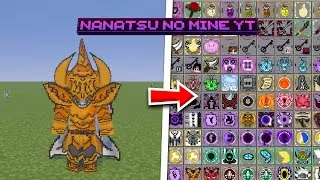 SAIU!!!NOVA MELHOR ADDON DE NANATSU NO TAIZAI PARA MINECRAFT PE 1.21.131+!😱(Nanatsu no MINE YT V4.0)