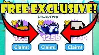 FREE EXCLUSIVE PETS in Pet Simulator X!! (Roblox Pet Sim X)