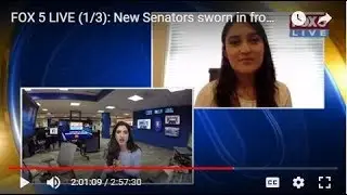 FOX 5 LIVE (1/3): New Senators sworn in from Capitol Hill; New Years resolution alternatives