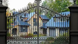 Inside a Super Rich Gated Community - Charlotte NC Neighborhood Drive