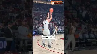 Jared McCain&rsquo;s shot mechanics at Nike Hoop Summit! 🔥 #shorts #nbadraft #collegebasketball