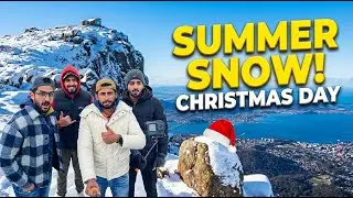 Snow on Christmas Day in Hobart?! Mt Wellington Turned Into Chaos ❄️🇦🇺