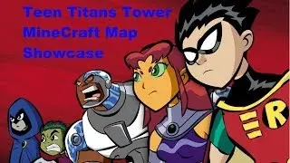 Minecraft Teen Titans Tower Map Showcase