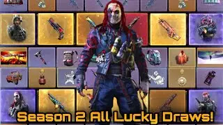 CODM SEASON 2 ALL LUCKY DRAWS 2022 S2 TASK FORCE 141 LD COD MOBILE | COD MOBILE SEASON 2
