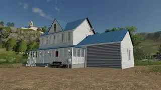 American Richport House - Farming Simulator 2019 [FS 19 LS 19 Placeable House Building Object Mod]