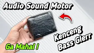 Cobain Amplifier Audio Unik Buat Motor Matic, Sedap Banget ! 