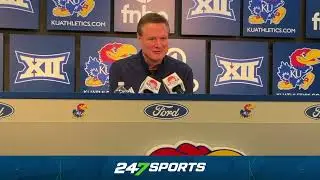 Bill Self reacts to Kansas' loss to Cincinnati