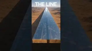 THE LINE Construction Timelapse &ndash; Building a 170km Future City #travel #construction #burjkhalifa