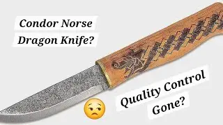Condor Norse Dragon Knife, Bleh at best.
