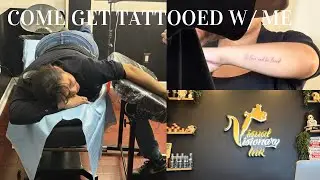 Come get tattooed w/ me  | *slightly more painful *