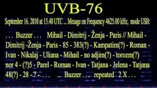 UVB-76/MDZhB-voice message-September 16.2010 at 15.40 UTC