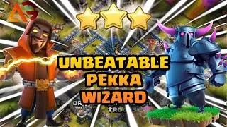 TH12 UNBEATABLE PAKKA WIZARD || TH12 PEKKA BAT ATTACK || TH12 NEW ATTACK STRATEGY || TH12