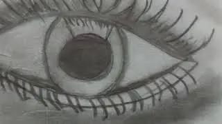 Real  eyes drawing