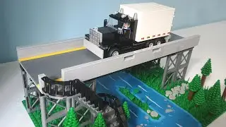 Lego City River and Bridge MOC