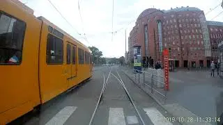 28-as villamos, 2019.10.28 nappal, Blaha Lujza tér-Izraelita temető