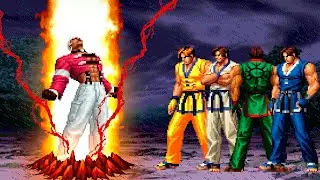 [KOF Mugen] D. Yashiro Rhythm vs Kim Kaphwan Team