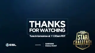 PMSC NA Semi-Finals Day 1 |&nbsp;Galaxy Note9 PUBG MOBILE STAR CHALLENGE- North America Semi-Finals Day 1