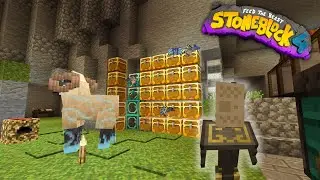Super Simple Starter Storage System (SSSSS) | Minecraft FTB StoneBlock 4 | 4