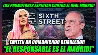 🚨LOS PROMOTORES EMITEN UN COMUNICADO PIDIENDO RESPONSABILIDADES AL REAL MADRID!!🚨CONCIERTOS BERNABÉU