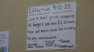 Fort Valley's Railroad Cafe's owner breaks down decision to enact a burger surcharge