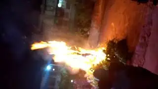 Holika Dahan at Shree Shree Samaj Bari Ashram Nabadwip on 9th March 2020