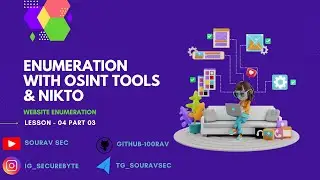Website Enumeration with OSINT Tools & Nikto | Ethical Hacking (Ep. 4 - Part 3)