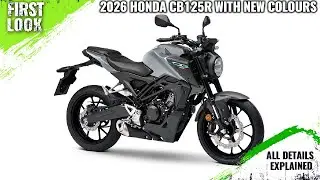 2026 Honda CB125R With New Colours Launched - Explained All Spec, Features And More Details Here