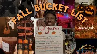 Creating My Fall Bucket List🍁| Sereniti Fayth