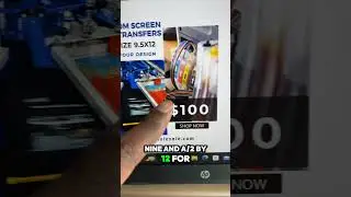 How To Purchase T-Shirt Prints Of Your Logo For $1 #tshirtprint #tshirtprinting #screenprint