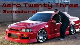 Установка зеркал Aero Twenty Three на R34 Ganador.