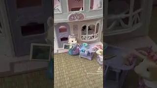 Pony salon 🎀 #toys #dolls #dollhouse  #sylvanianfamilies #calicocritters #shorts #short