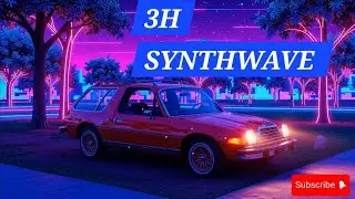 Neon Streets Drive 🚘 | 3H Synthwave + Chillwave Mix 2025