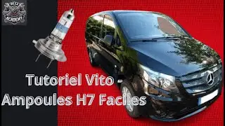 Tutoriel Vito - Remplacement Ampoules H7 Faciles