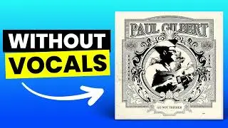 Go Not Thither - Paul Gilbert | Instrumental (Karaoke/No Vocals)