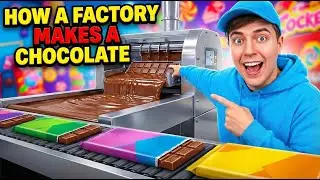 How chocolate Is Made | Inside a Modern Chocolate Factory [ASMR]