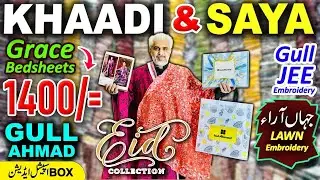 95% off on🔥Eid collection Embroidered Jahanara | khaadi | Saya | bedsheets | Gulahmed box washware🎉