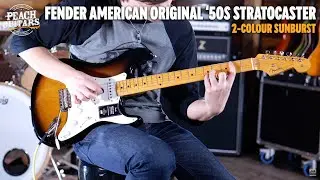 No Talking...Just Tones | Fender American Original '50s Stratocaster | Maple - 2-Colour Sunburst