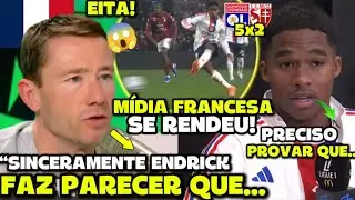 🚨EITA! OLHA O QUE A MÍDIA FRANCESA FALOU DE ENDRICK APÓS HAT-TRICK INSANO NA LIGUE 1!